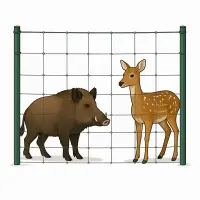 Vadháló mezőgazdasági területek és kertek védelmére