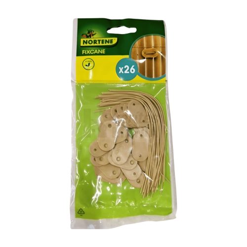 Műanyag rögzítő lap, bambusz szín