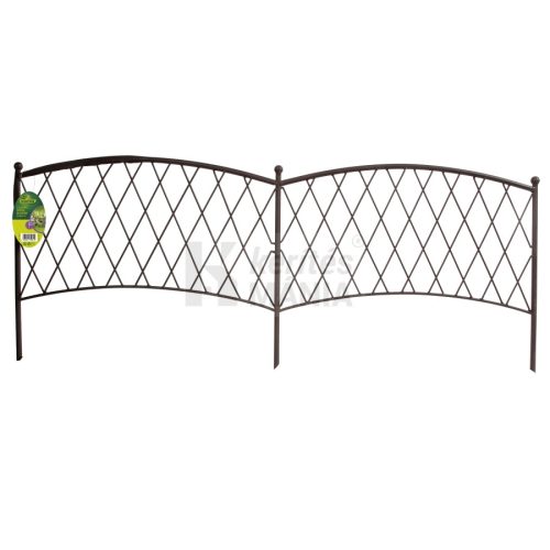 Leszúrható fém virágoskert szegély Classic