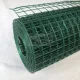 Ponthegesztett kalitka háló, kalitka rács 12,7x12,7mm, zöld 1m x 25m