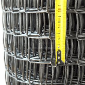 Műanyag rács lyukméret: 46 x 44 mm fekete 1x25 m