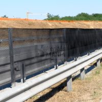 Műanyag háló, kerti rács