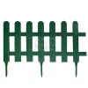 Leszúrható  műanyag  keri szegély zöld  4db / csomag