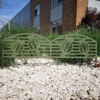 Virágoskert szegély