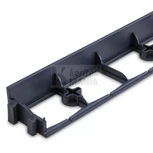 Hajlítható műanyag térkőszegély, 4,5 cm magas