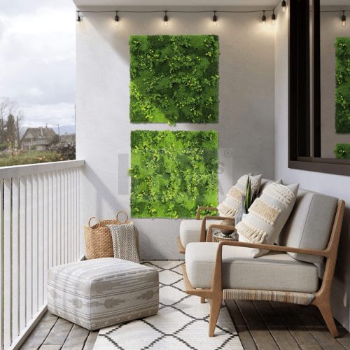 VERTICAL TUNDRA zöldfal mohával