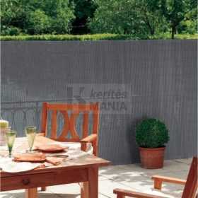 Műnád árnyékoló műanyag nád, PVC 1x3m  szürke