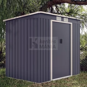Kerti fém tároló ház 2,16 x 1,71 x 1,30 szürke