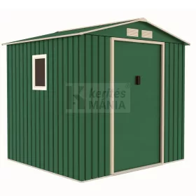   Kerti fém tároló ház , szerszámos 2,14 x 2,05 x 1,94 zöld