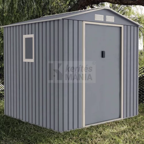 Kerti fém tároló ház , szerszámos 2,14 x 2,05 x 1,94 szürke