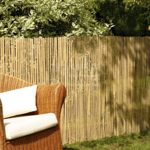 Hasított bambusz árnyékoló kerítésre 1,5 x 5 m