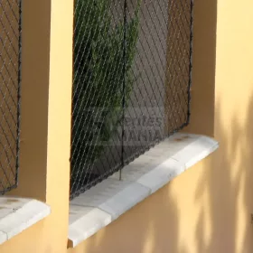 Kúpos beton kerítés fedlap 20 cm széles