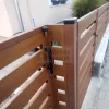 Lapraszerelt kerítésmező 54 cm magas aranytölgy