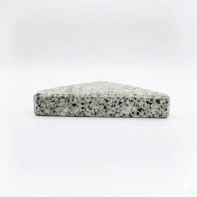   Műkő fedkő 5-7 cm vastag szürke-fekete 25x25cm - 4 oldali lejtés