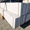 Beton lábazati elem 20 cm magas, vasalt,  sima 