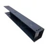 Betontartó U profil, téglamintás lábazati elemhez, 30 cm antracit