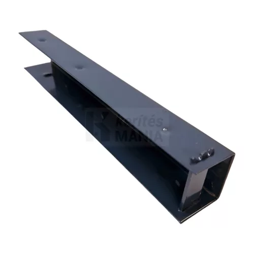 Betontartó U profil, téglamintás lábazati elemhez, 30 cm antracit