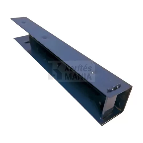 Betontartó U profil 20 cm magas beton lábazati elemhez, antracit