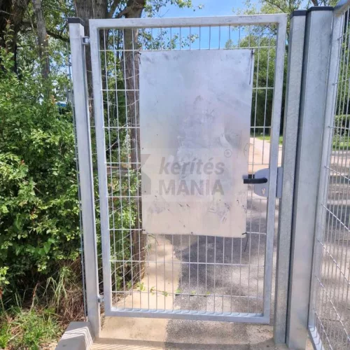 Ecoline egyszárnyú kapu utcafrontra horganyzott 100 cm x 100 cm