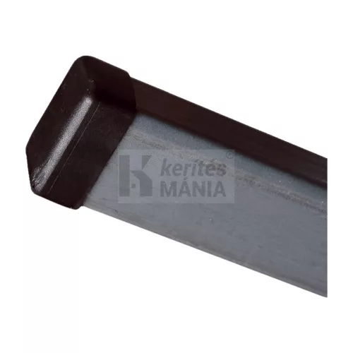 Zártszelvény kerítésoszlop horganyzott , 60x40 mm, 320 cm