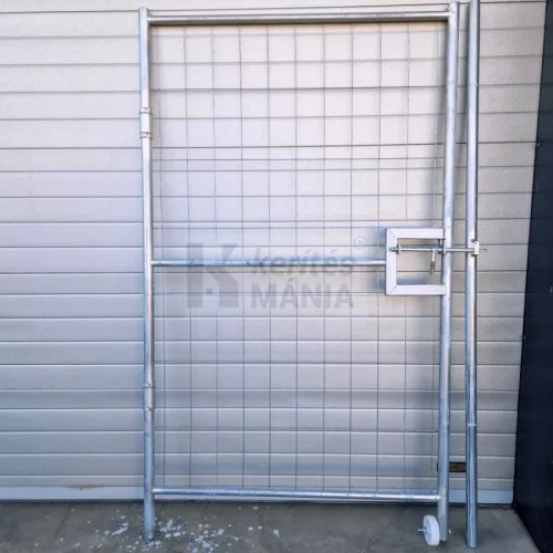 Egyszárnyú személykapu mobil kerítéshez