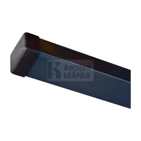   Zártszelvény kerítésoszlop, RAL 7016 antracit, 60x40 mm, 200 cm