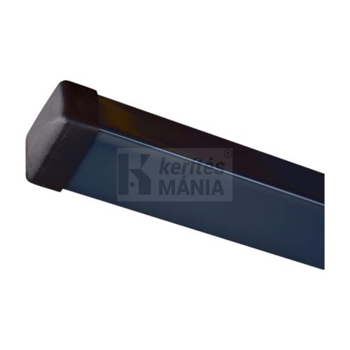 Zártszelvény kerítésoszlop, RAL 7016 antracit, 60x40 mm, 200 cm