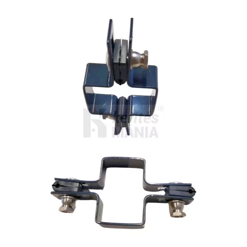 Táblás kerítés rögzítő köztes bilincs antracit 