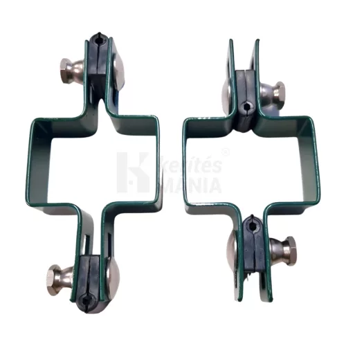 Noris köztes bilincs – 3D táblás kerítés rögzítő zöld