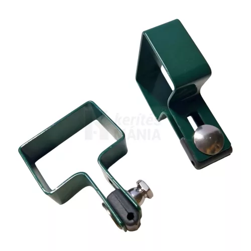 Noris vég bilincs – 3D táblás kerítés rögzítő végelem zöld