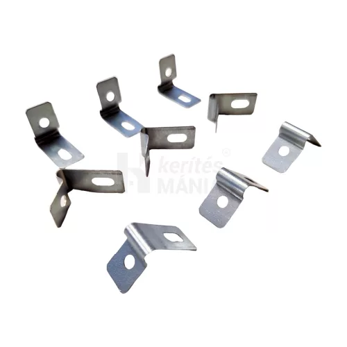 Promo 3D táblás kerítés rögzítő lemez horganyzott