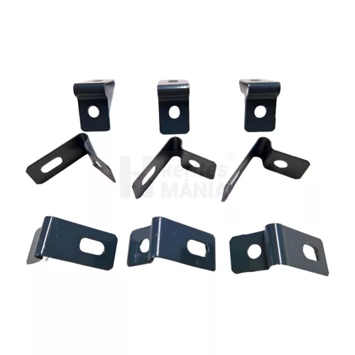 Promo 3D táblás kerítés rögzítő lemez Ral 7016 antracit