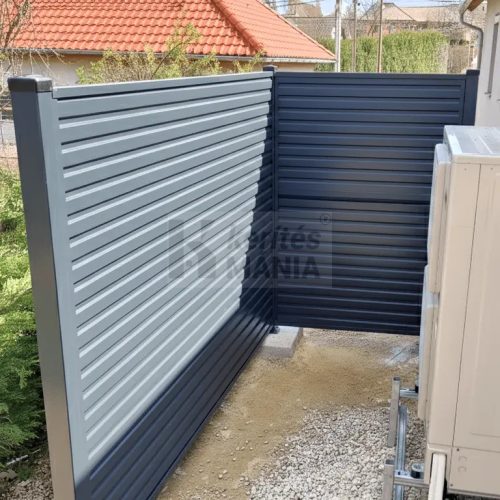 Zajcsillapító panel 100 cm magas, antracit