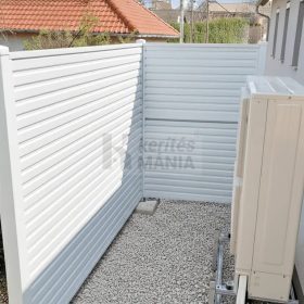 Zajcsillapító panel 100 cm magas, fehér