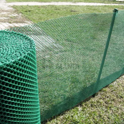 Hüllőterelő háló 30 m hosszúságban zöld színben