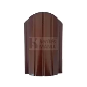 barna lemez kerítésléc RAL 8017 tartós acél kerítéslécek függőleges építéshez