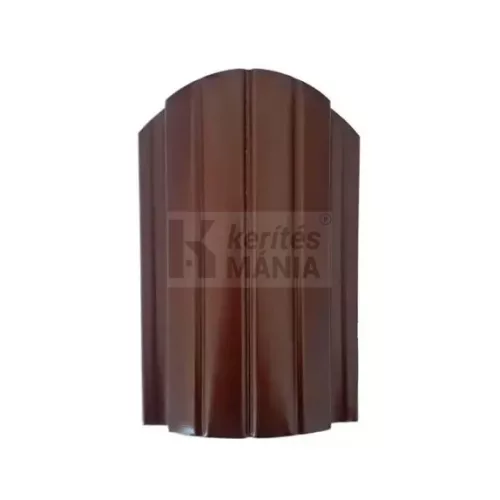 barna lemez kerítésléc RAL 8017 tartós acél kerítéslécek függőleges építéshez
