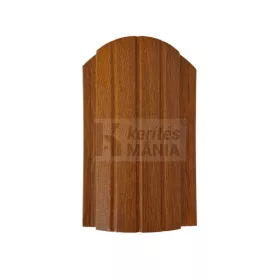 aranytölgy famintás lemez kerítésléc acél gondozásmentes kerítéshez